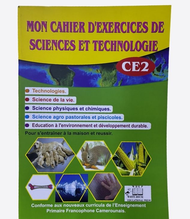 Mon cahier d'exercices de sciences et technologie - CE2