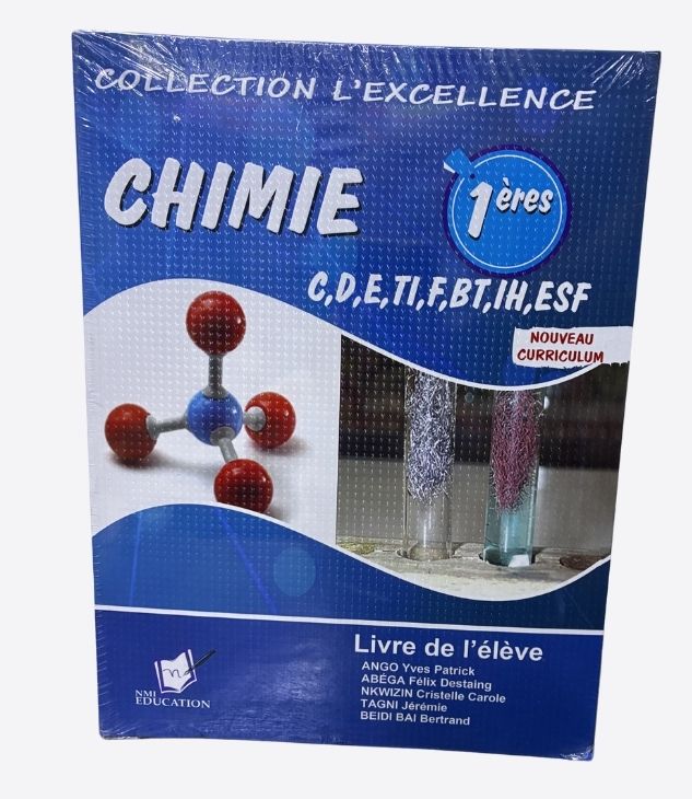 Collection l'excellence, Chimie 1ères - C, D, E, TI, F, BT, SES, IH, ESF