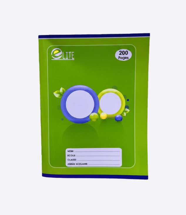 ELITE cahier pour école, 200 pages - 1 pièce