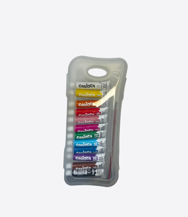Gouache Carioca : peinture à l’eau aux couleurs vives, idéale pour les activités créatives et scolaires.