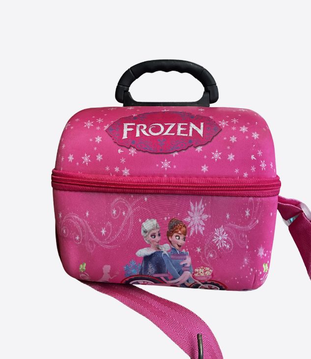 sac pour gouter rose pour filles, lunch bag