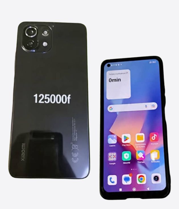 Téléphone portable Mi 11 lite débloqué Android 13, 8 GB + 128 Go, écran de 7 pouces, smarphone 5G