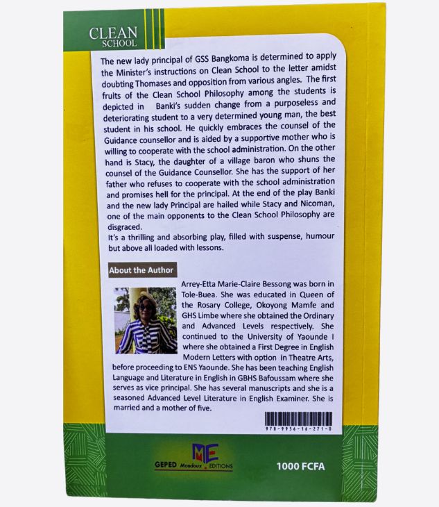Clean school - Arrey-Etta Marie-Claire Bessong