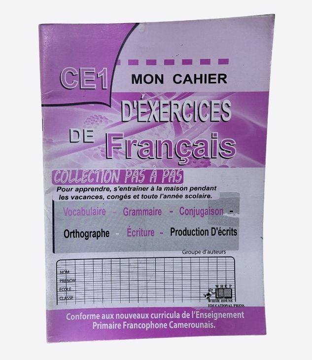 Mon cahier d'exercices de français - CE1