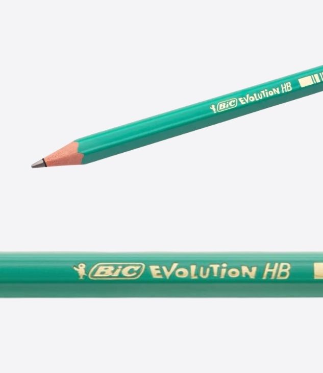 BIC evolution set de 12 crayons à papier HB
