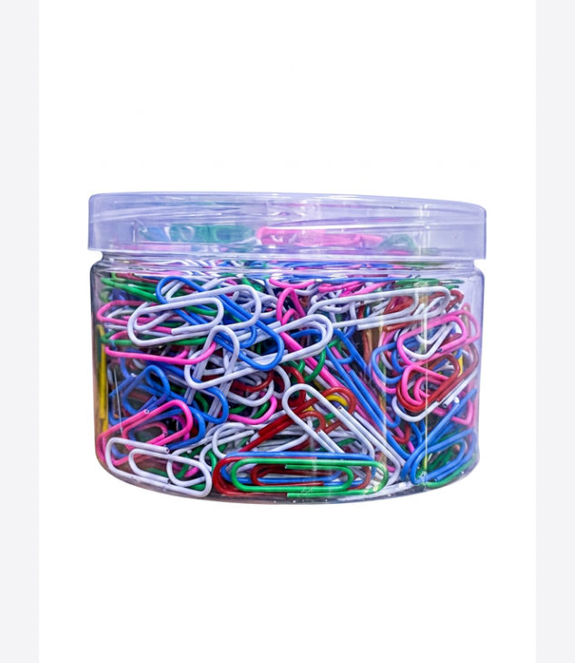 Trombone/paper clips multicolor 200pcs