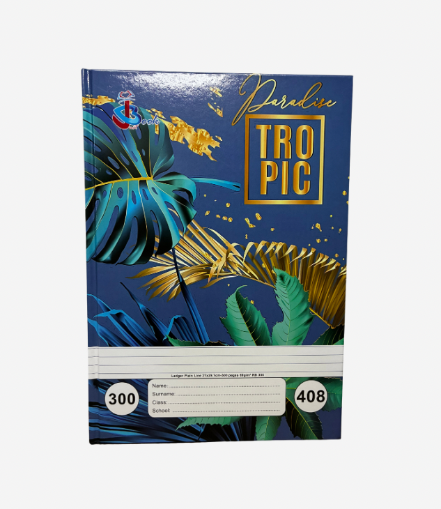 EcoBook Cahier de 300 pages A4 plain lines / couverture cartonnée