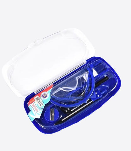 TIANTIAN Ensemble scolaire pour mathématiques et géométrie - kit de 8 pièces