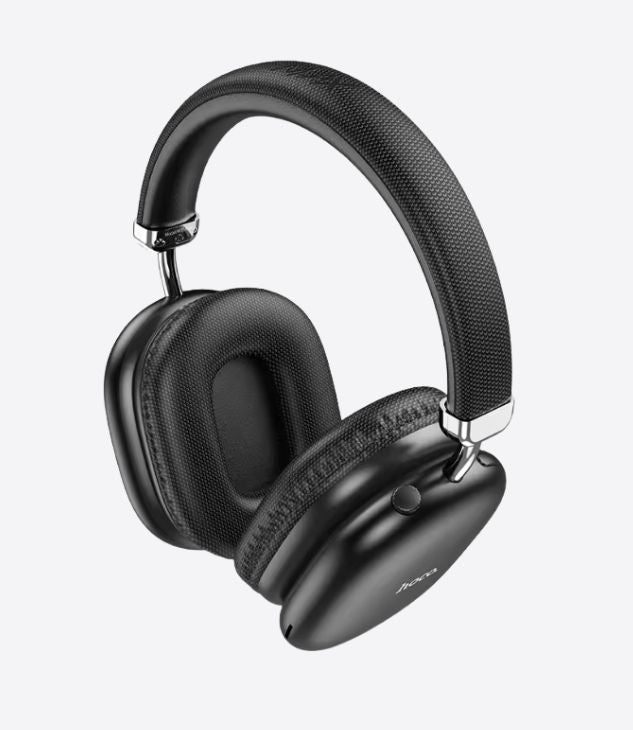 HOCO Casque Bluetooth premium 40 heures de lecture et 3 modes EQ, casque sans fil avec microphone, basses immersives, stéréo HiFi, casque pliable léger avec micro HD intégré pour téléphone portable/PC/TV