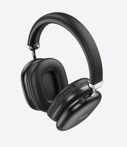 HOCO Casque Bluetooth premium 40 heures de lecture et 3 modes EQ, casque sans fil avec microphone, basses immersives, stéréo HiFi, casque pliable léger avec micro HD intégré pour téléphone portable/PC/TV