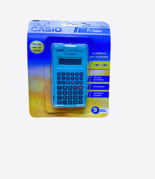 CASIO Calculatrice scientifique Fx junior idéale pour le enfants du primaire