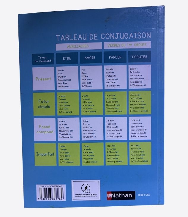 Français CE1, manuel de l'élève - édition Nathan, livre d'école, primaire