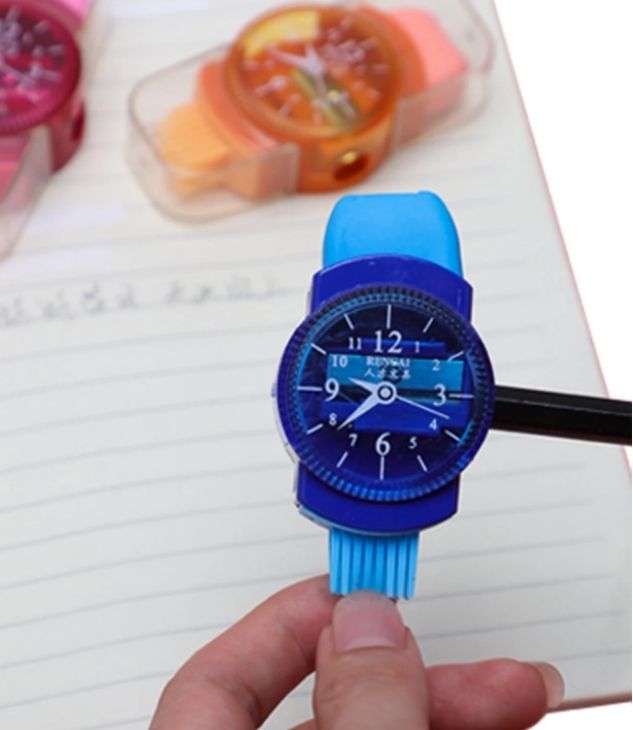 RENCAI Taille crayon avec gomme et brosse pour nettoyer