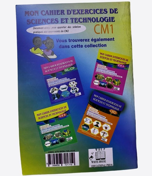 Mon cahier d'exercices de sciences et technologie - CM1