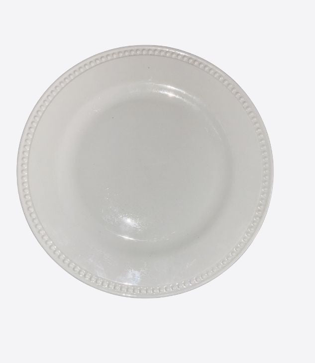 Plat en céramique , assiette en forme ronde moderne hautement résistant - 1 pièce