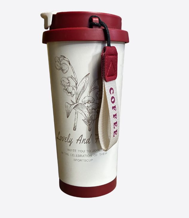 Bouteille d'eau isotherme en acier inoxydable, double paroi sous vide, paille et bec verseur, idéale pour salle de sport