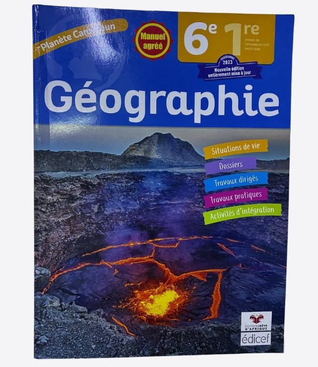 Planète Cameroun, Géographie - 6e, 1ere année