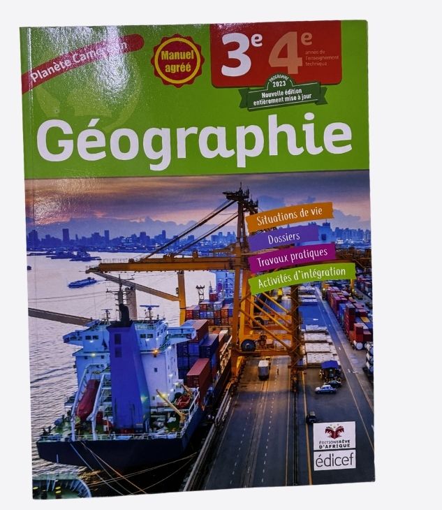Planète Cameroun, Géographie - 3e, 4e année