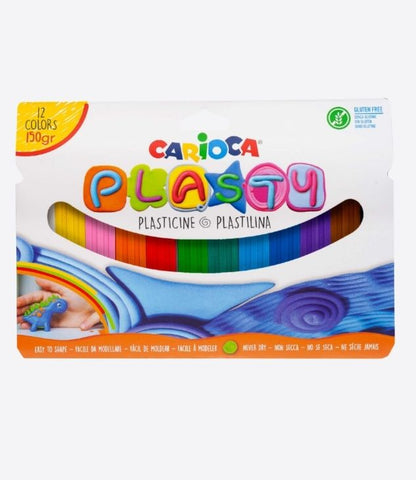 CARIOCA pâte polymère 12 couleurs, pates à modeler pour enfants - DIY