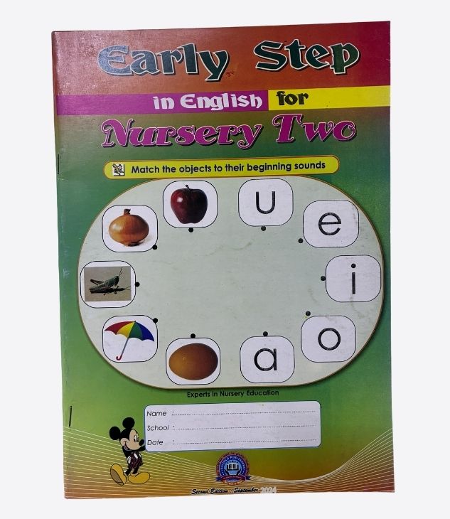 Early step in english for nursery two