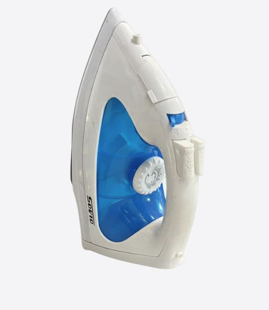 SOVIO fer à repasser pour vêtements avec molette pour thermostat de précision, antigoute, anticalcaire