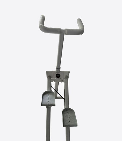 Hotwave Stepper d'escalier pliable – Monte-escalier vertical pour exercice à la maison, vélo d'exercice cardio, équipement d'entraînement complet avec guidon et pédales réglables pour homme et femme