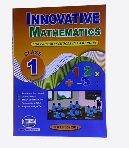 Innovative mathematics for primary schools in Cameroon - Class 1