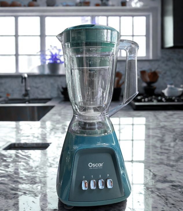 OSCAR countertop blender set with plastic jar, blender for dry ingredients, food mixer