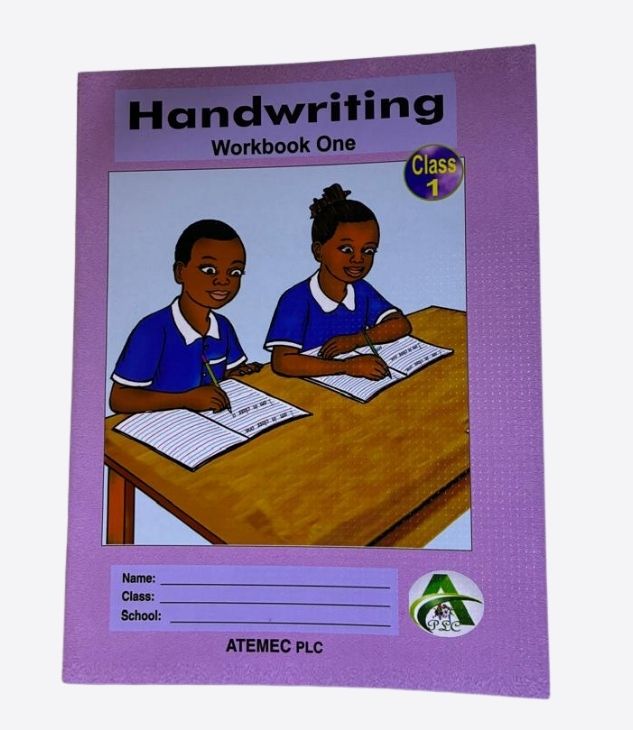 Handwriting workbook One- Class 1, ATEMEC PLC