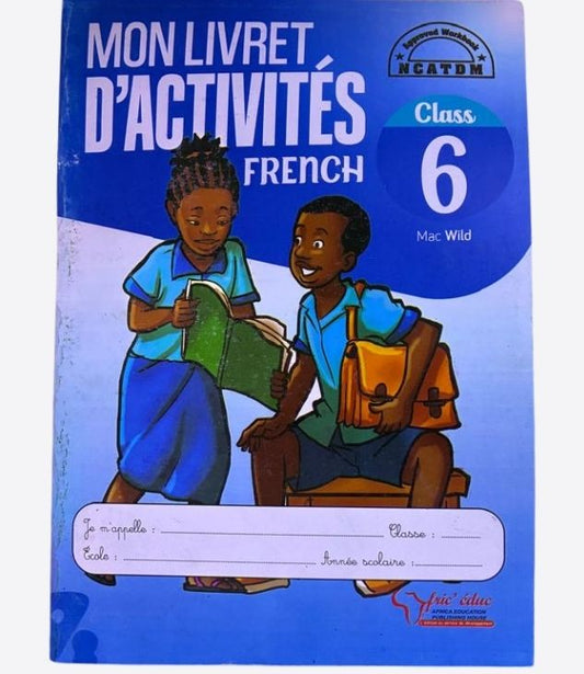 Mon livret d'activités French class 6 - Afric' éduc