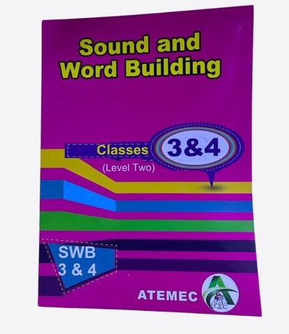 Sound and word buiding level two classes 3 & 4