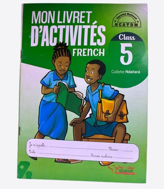 Mon livret d'activités French class 5 - Afric' éduc