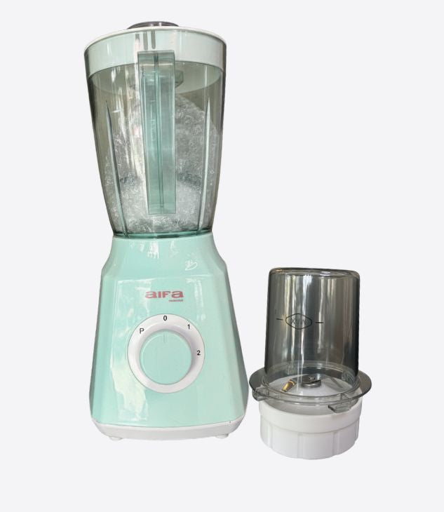 AIFA blender pour la cuisine, mixeur avec roulette pour vitesse pichet en plastique
