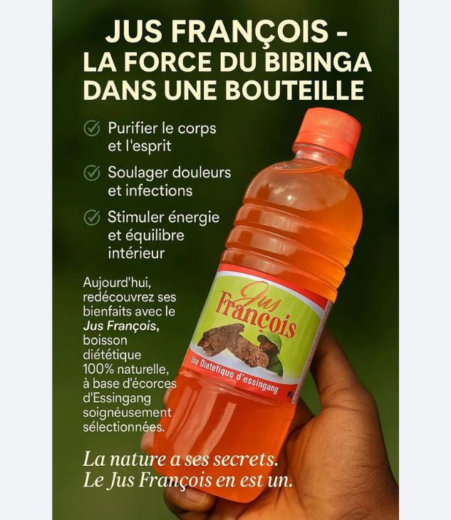 Jus François - La force du Bibinga dans une bouteille