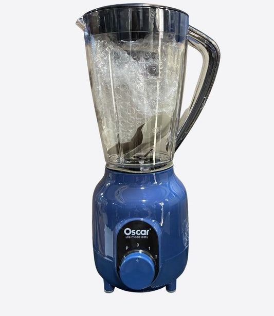 OSCAR Mélangeurs à comptoirs pour écraser la glace, les noix et les fruits congelés avec lame en acier inoxydable, fonction de mélange automatique, réglage à molette