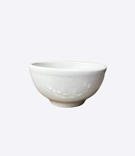 mini bol en ceramique blanche