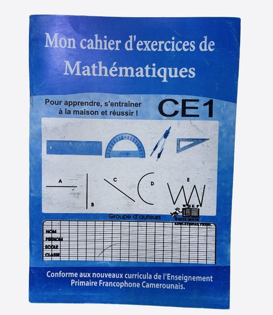 Mon cahier d'exercices de mathématiques - CE1