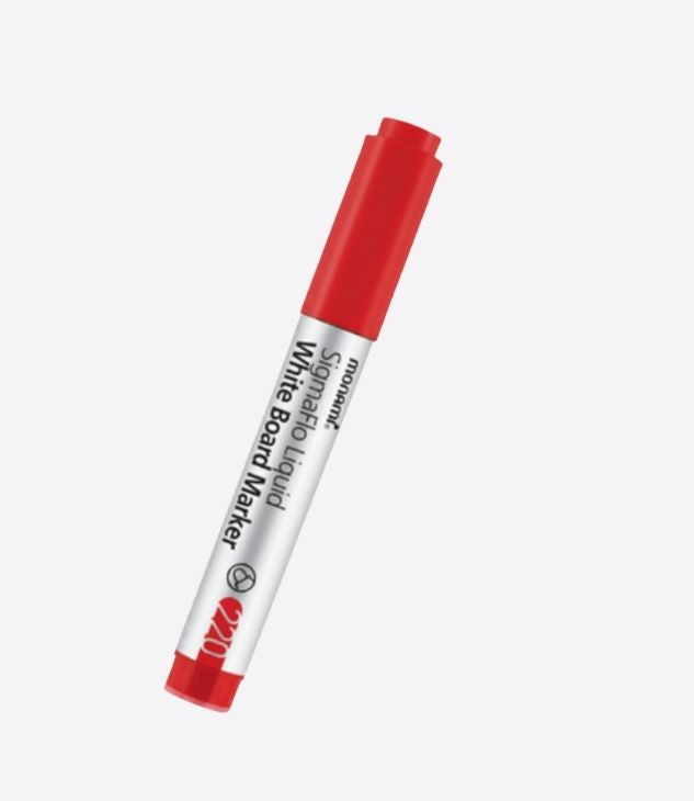 SIGMAFLO Red Fine Tip Whiteboard Marker