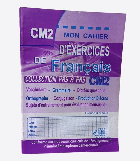 Mon cahier d'exercices de français - CM2