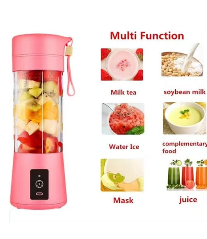 Mélangeur portable pour milkshake et smoothies, rechargeable avec tasse de voyage