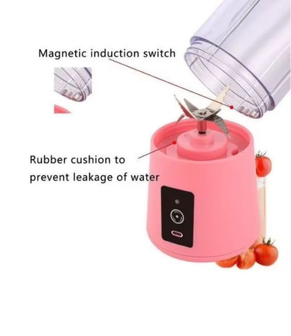 Mélangeur portable pour milkshake et smoothies, rechargeable avec tasse de voyage