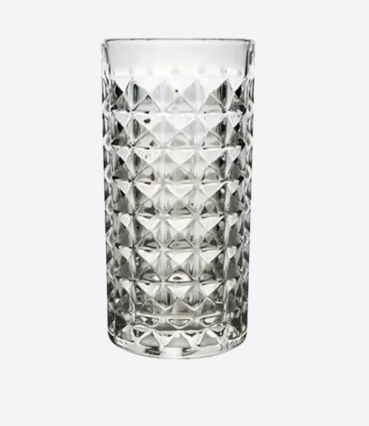 Grand verre à boire style moderne, verre à eau, jus, bière et diverses boissons mélangées 6 verres dans le paquet