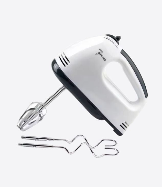 Decakila Batteur électrique portatif à 5 vitesses avec 5 accessoires en acier inoxydable, batteur pour fouetter, mélanger, biscuits, gâteaux, pâtisseries
