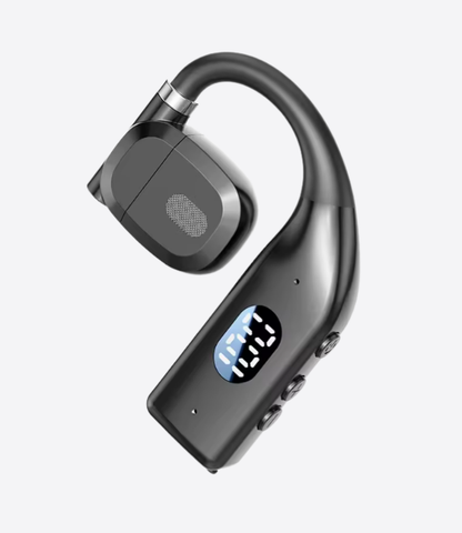 Écouteurs sans fil stéréo classiques sportifs à rotation unique, avec affichage de la batterie LED, port universel gauche/droite, ENC