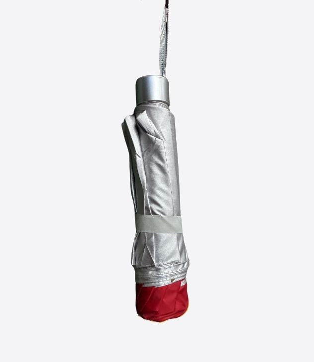 Parapluie de voyage retractable, parapluie de poche compact pliable - 1 pièce