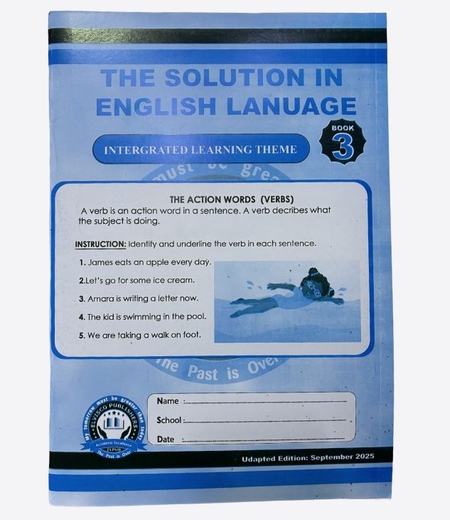 The solution in English language - integrated learning theme, Book 3