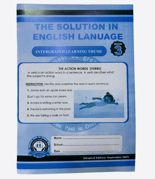 The solution in English language - integrated learning theme, Book 3