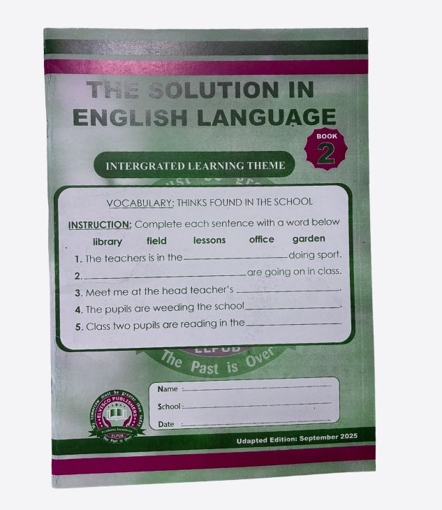 The solution in English language - integrated learning theme, Book 2