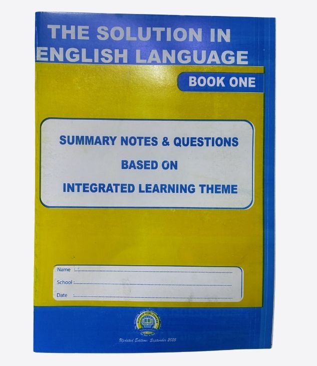 The solution in English language book one - summary notes & questions based on integrated learning theme