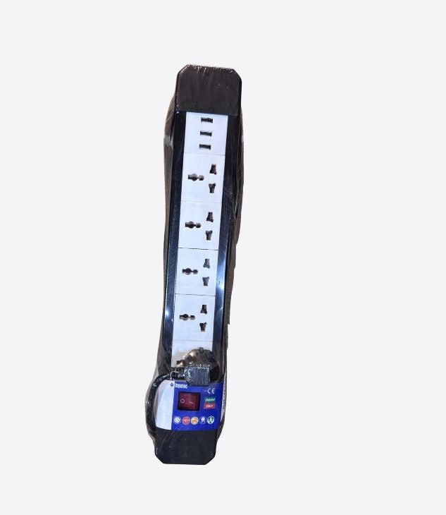 INJELEC Prise USB avec interrupteur, prise multifonctionnelle multi-ports, norme européenne, pour la maison, bureau